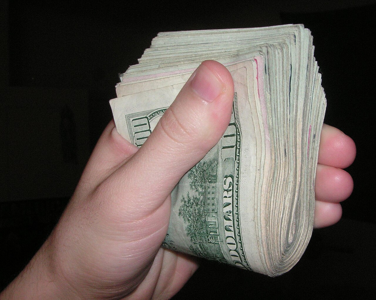 U.S. dollar bills