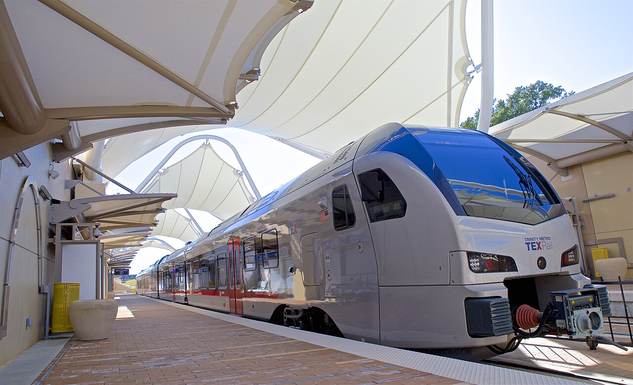 Catching TEXRail from Fort Worth to DFW Airport