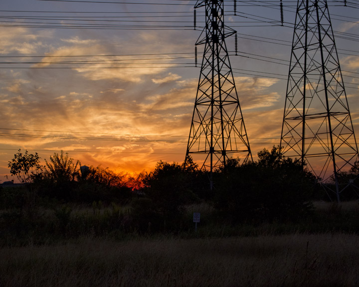 High-voltage electric transmission lines